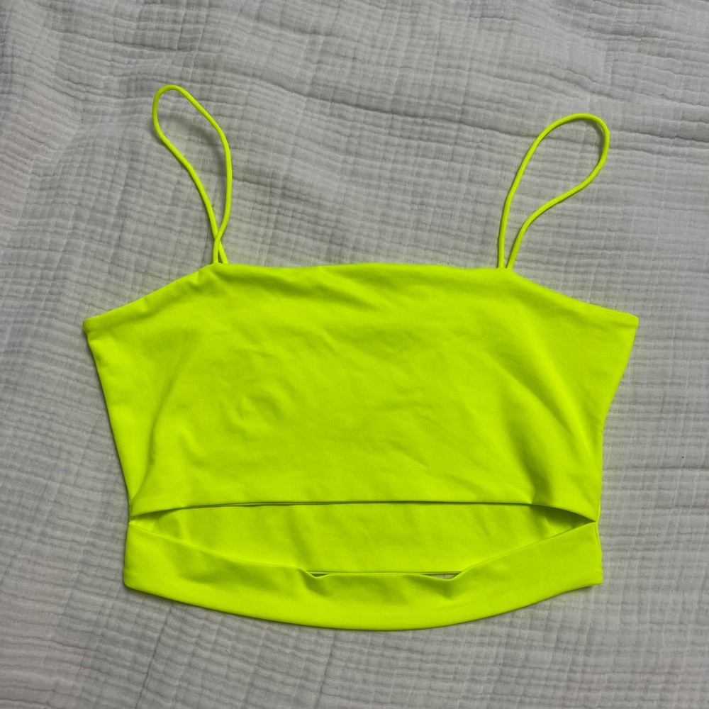 Shein Neon Tight And Bright Top